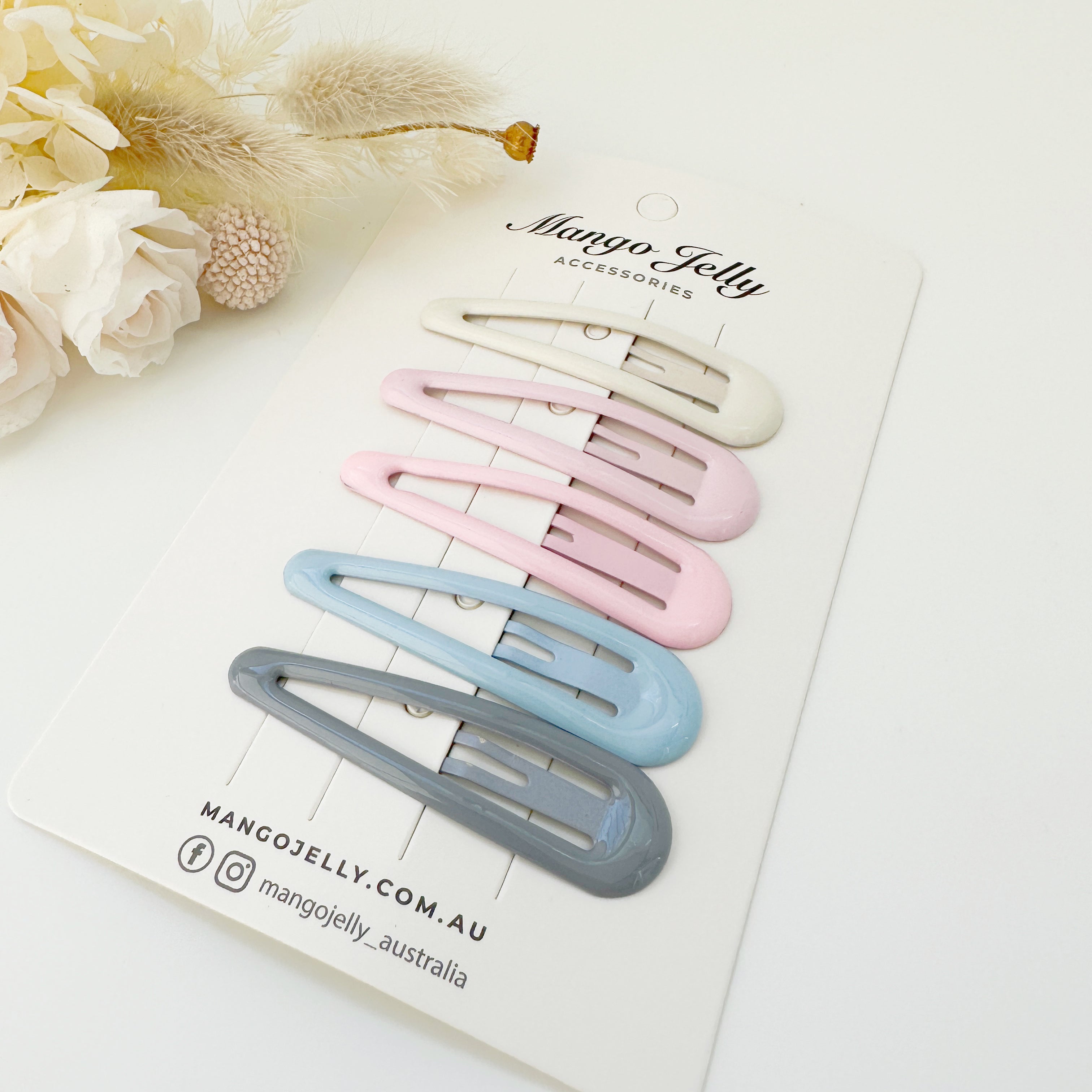 Butter Cream Hair Clips Collection - Ice cream Classic - One Pack
