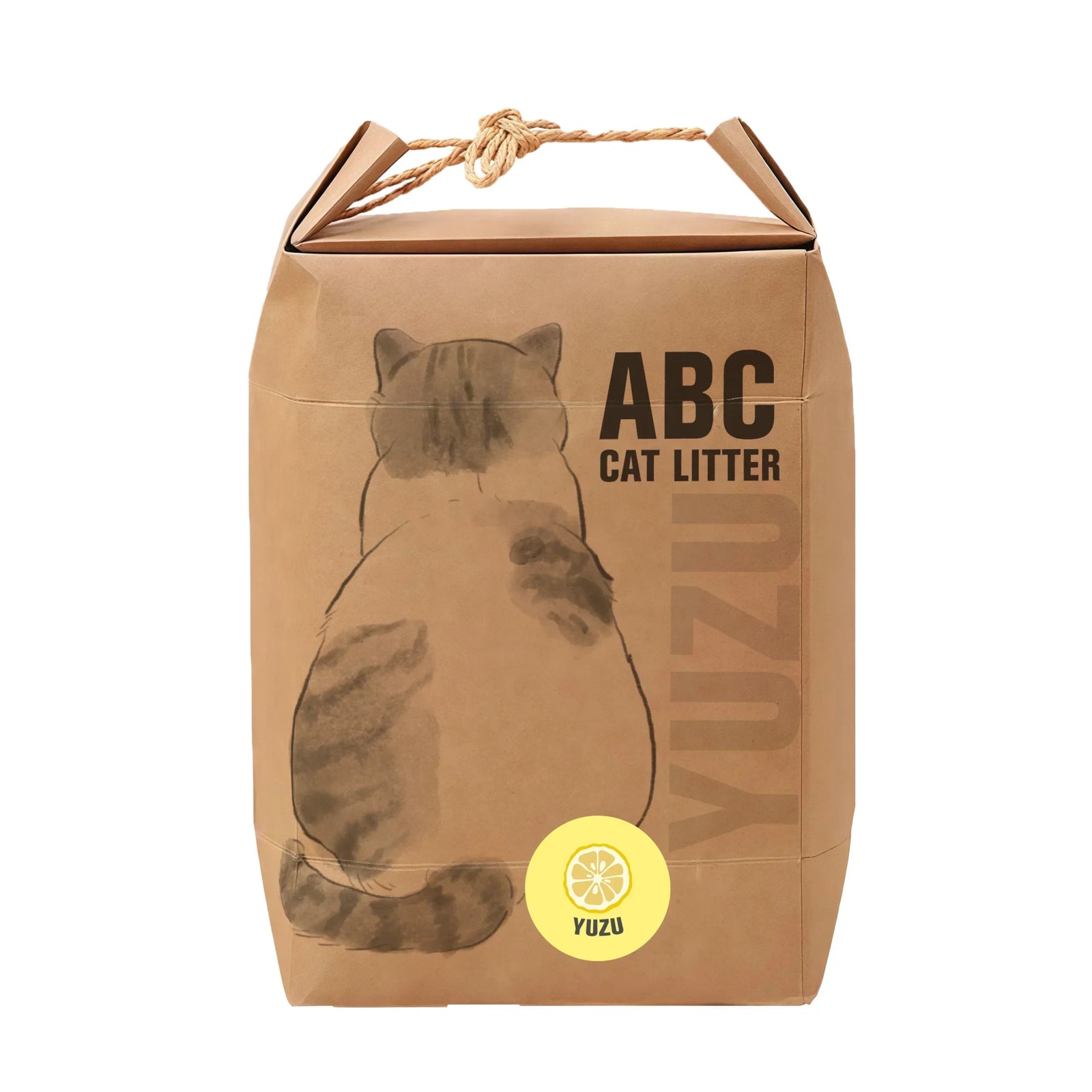 Vegan Cat Litter Yuzu Scent 4KG x 6 Bags