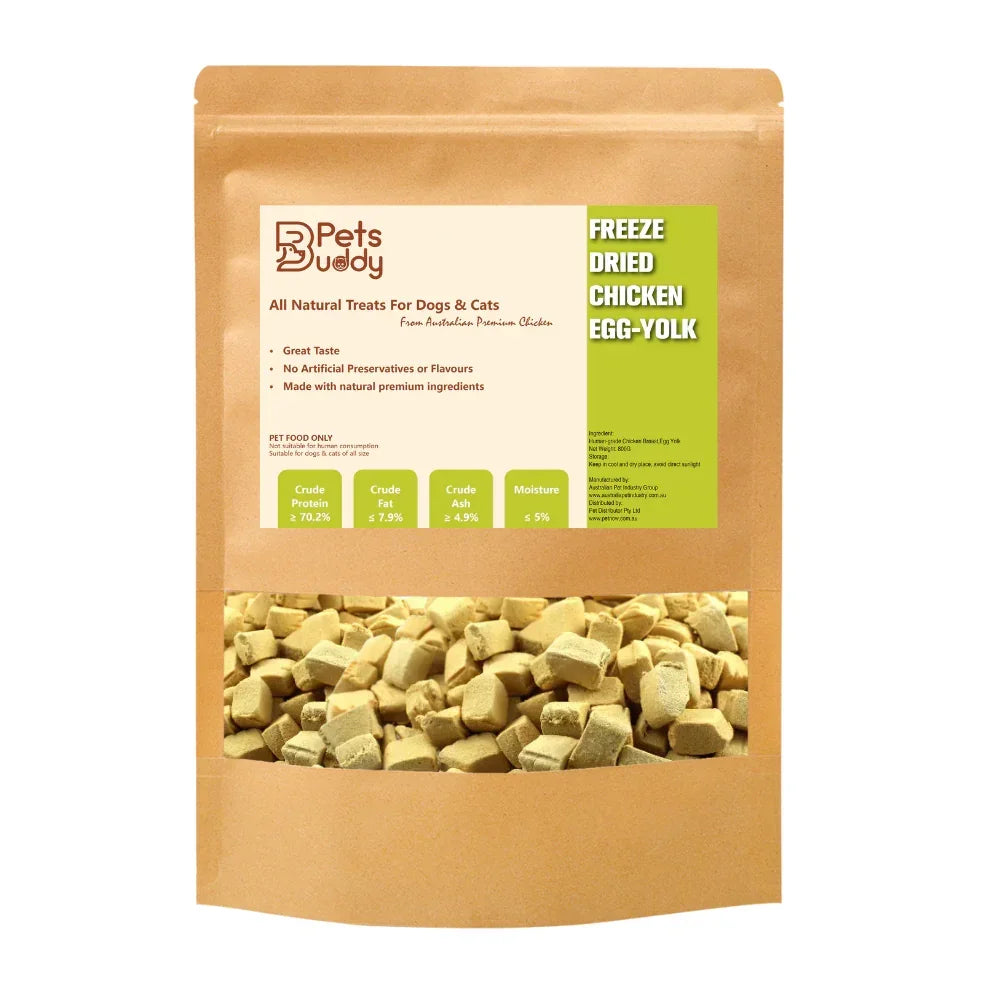 Freeze Dried Treat Chicken and Egg Yolk 800g