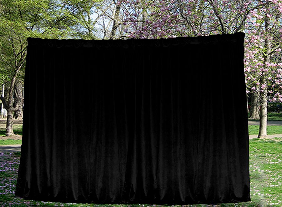 Large Thick Velvet Blockout Curtains 580x 270cm PINCH PLEAT 2 panel+Hooks Black