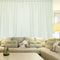 Milk White Large Curtains 570x270cm PINCH PLEAT 2 panel High Level Fab. for Wall