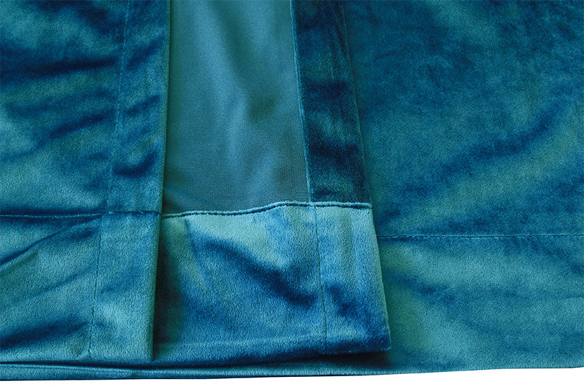 Large Thick Velvet Blockout Curtains 560x 230cm PINCH PLEAT 2 panel +30 Hooks