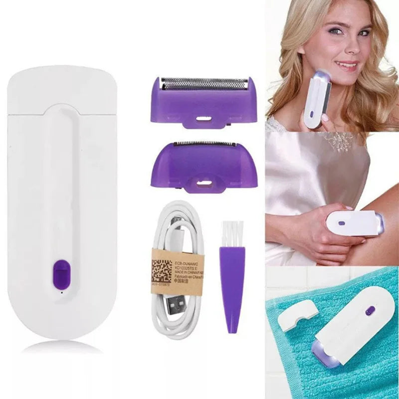 NNEOBA Painless Laser Touch Epilator Kit