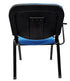 NNECN Lecture Chair with Table Top for Classroom Lecture Training Conference (Set of 6-Blue)