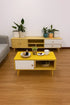 NNECN Modern Living Room TV Stand Table Set