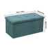 NNETM Durable Morandi Green Storage Stool