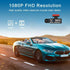 1080P WiFi Dual Lens Dash Cam Front Rear Car DVR