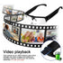 1080P HD Mini Camera Glasses Wearable DVR Video Recorder Black