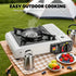 Portable Camping Cartridge Stove White