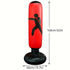 1Pc Inflatable Fitness Boxing Bag Stand - Durable Martial Arts Training Aid(Red)