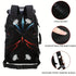 50L Hiking Backpack with Shoe Compartment