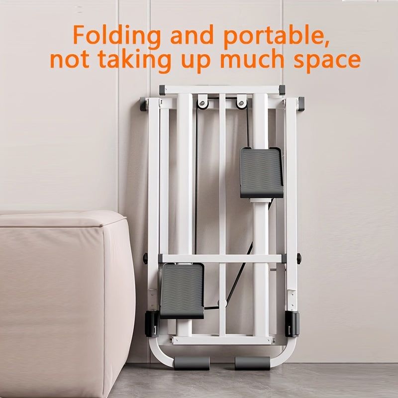 Foldable Mechanical Stair Climber Home Fitness Machine, 181.44kg Cap