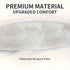 Foldable Tatami Floor Futon Mattress Pad in Grey, 100 x 200cm, Quilted