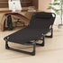 Foldable Oxford Cloth Sun Lounger with Headrest