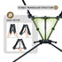 Portable High-Back Camping Chair Khaki