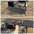 Folding Double Camping Stool in Black, Aluminium Frame, 200kg Capacity
