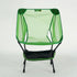 Ultralight 570g Camping Chair in Green, Aluminium Alloy Frame, Foldable