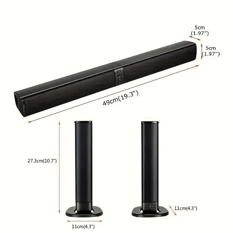 20W 3D Home Theater Stereo Surround Wireless Speaker
