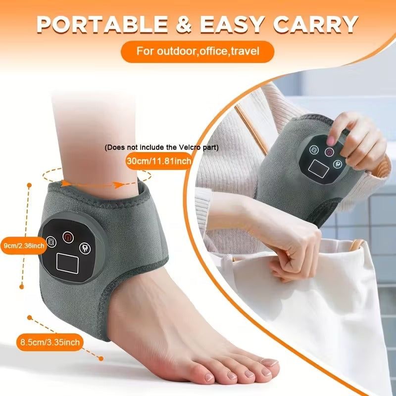 Ankle Heating Massager with Vibration & Heat