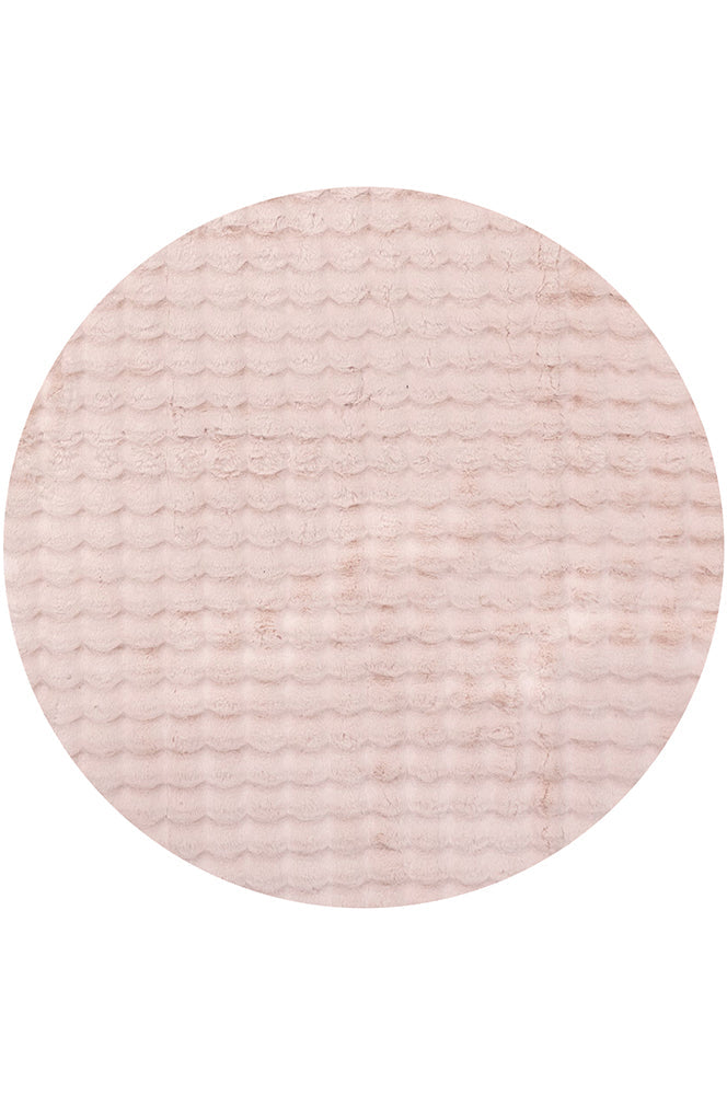 Bubble Washable Rug - Blush 200X200Cm