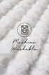 Bubble Washable Rug - White 200X200Cm