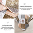 Queen Quilted Bedspread Set 3-Piece Rust Brown Patchwork Coverlet & Pillowcases
