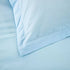 100% cotton Premium Doona Duvet Quilt Cover Set with Soft Pillowcases - Aqua-Super King