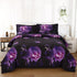 Rose Golden Hour Comforter Set – Aesthetic 3‑Piece Bedroom Mood