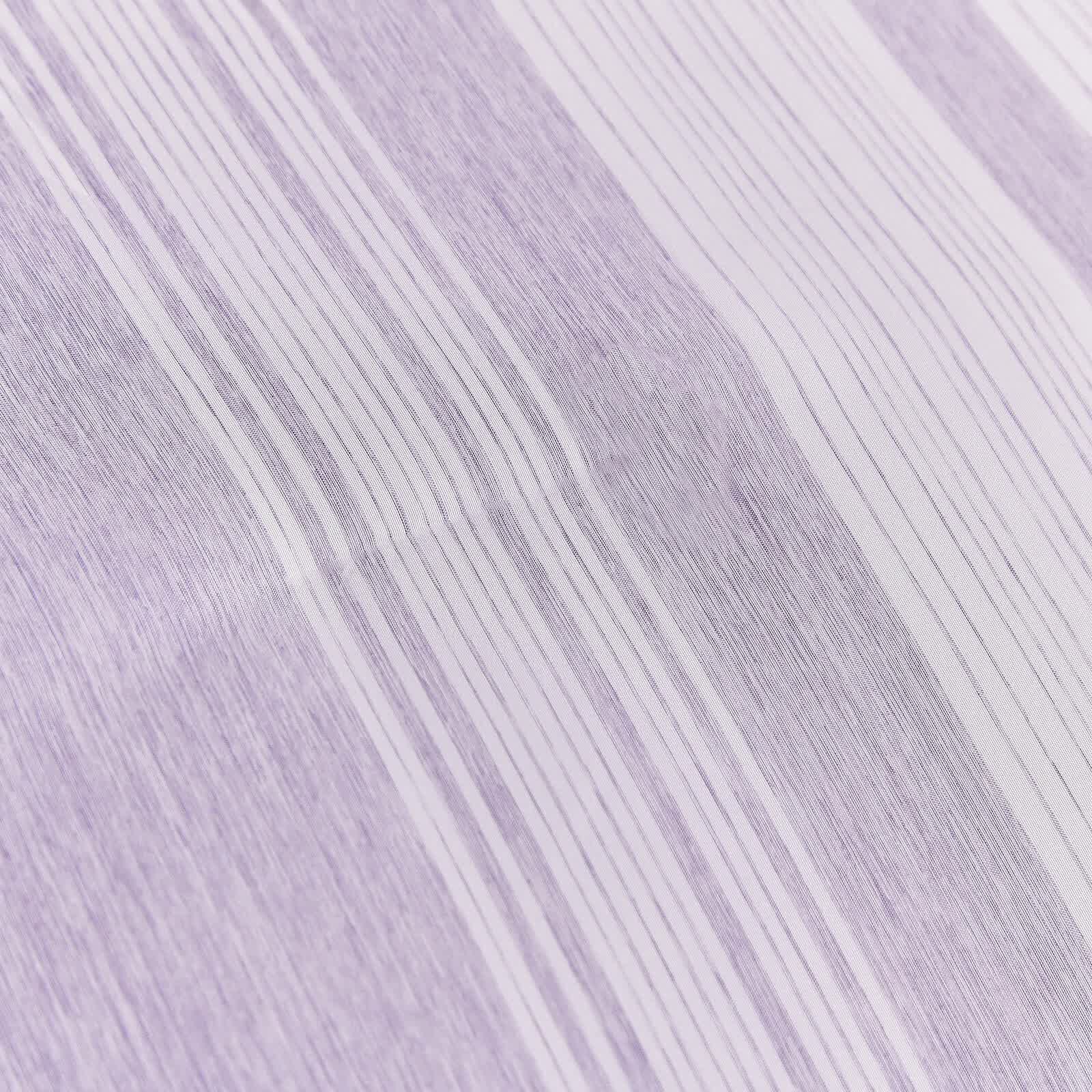 Midnight Calm stripes purple 3‑Piece Bedding – Cozy comforter Style