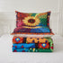 King Size Comforter Set 3-Piece Sunflower Floral Quilted Bedding & Pillowcases