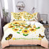 Airy Loft butterfly floral 3‑Piece Comforter Bundle – Relaxed