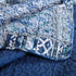 Boho Blue Quilted Coverlet & Pillow Set: Vibrant, Cozy Elegance - king