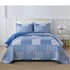 Blissful Quilted bedspread and pillowcovers set: Relax in Style - Queen size