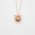 Gift Box - Angel Ball Rose Gold Aroma Necklace + Purify Oil Blend