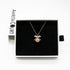 Gift Box - Angel Ball Rose Gold Aroma Necklace + Purify Oil Blend