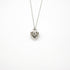 Gift Box - Heart Lock White Gold Aroma Necklace + Purify Oil Blend