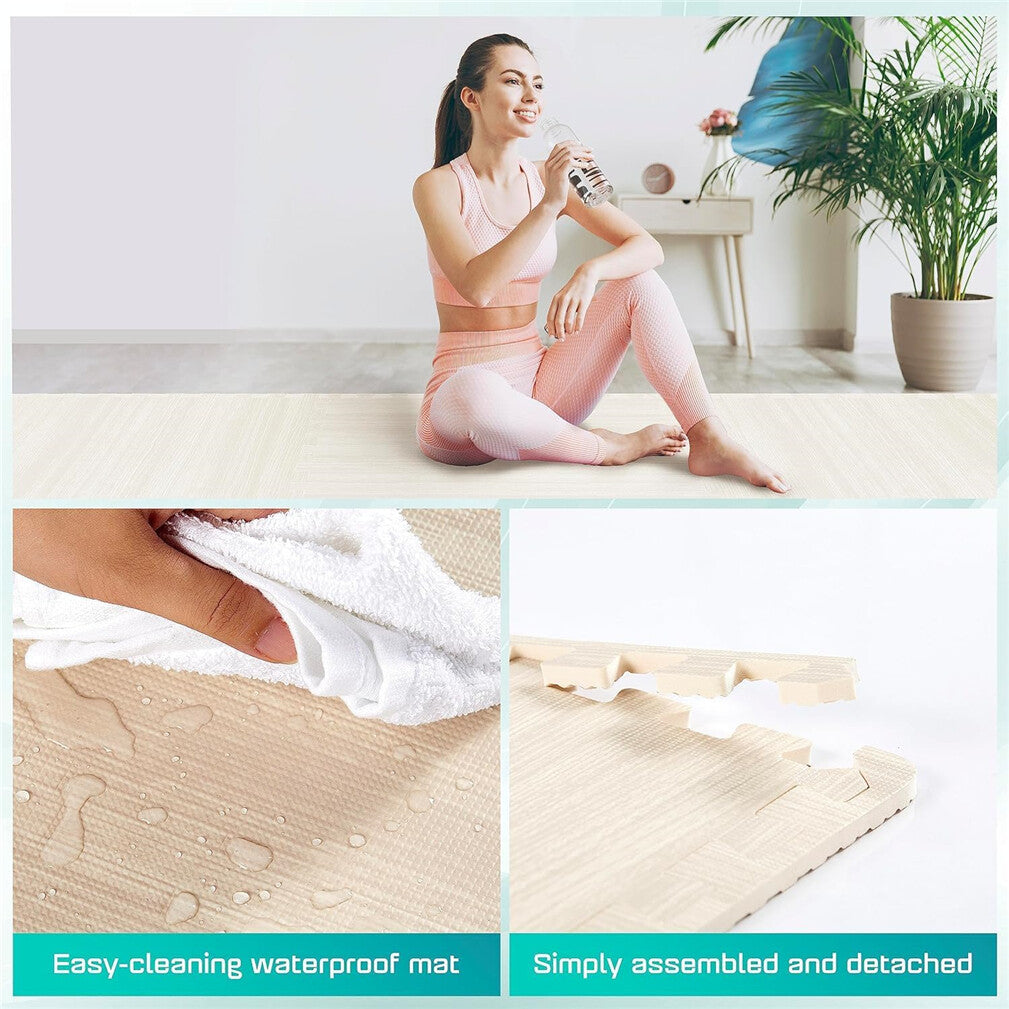 Interlocking EVA Foam Floor Tiles: Fitness & Protective Gym Mat