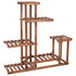 6-Tier Rustic Wooden Step Plant Stand