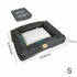 Small Waterproof Dog Car Seat Bed with Safety Belt