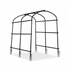 Black & Green U-Frame Metal Garden Trellis with Nylon Netting Heavy Duty Plant Support