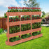 Fin Xxl Super Durable Elevated Planter Freestanding Rotatable Planter Box Garden Bed