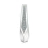 Silver Sparkling Diamond Floor Vase with Glass Inlay for Modern Living Room Decoration
