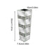 Silver Diamond Inlaid Table Vase, Modern Decorative Centerpiece for Home