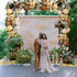 Decorative Metal Garden Trellis Arch Durable Steel Tubing Wedding Party Archway