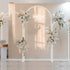 Fin Set Of 3 Wedding Arch Balloon Frame Metal Arch Backdrop Stand Birthday Party