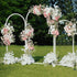 Fin Set Of 3 Wedding Arch Balloon Frame Metal Arch Backdrop Stand Birthday Party