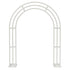 Heavy Strong Metal Wedding Arch Garden Arbor Floral Backdrop Stand Indoor Outdoor