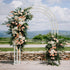 Heavy Strong Metal Wedding Arch Garden Arbor Floral Backdrop Stand Indoor Outdoor