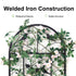 Garden Trellis Climbing Plant Support Patio Wire Lattice Grid Panel Stake Fence
