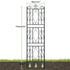 2 Pcs Large Metal Garden Trellis for Outdoor Yard & Patio